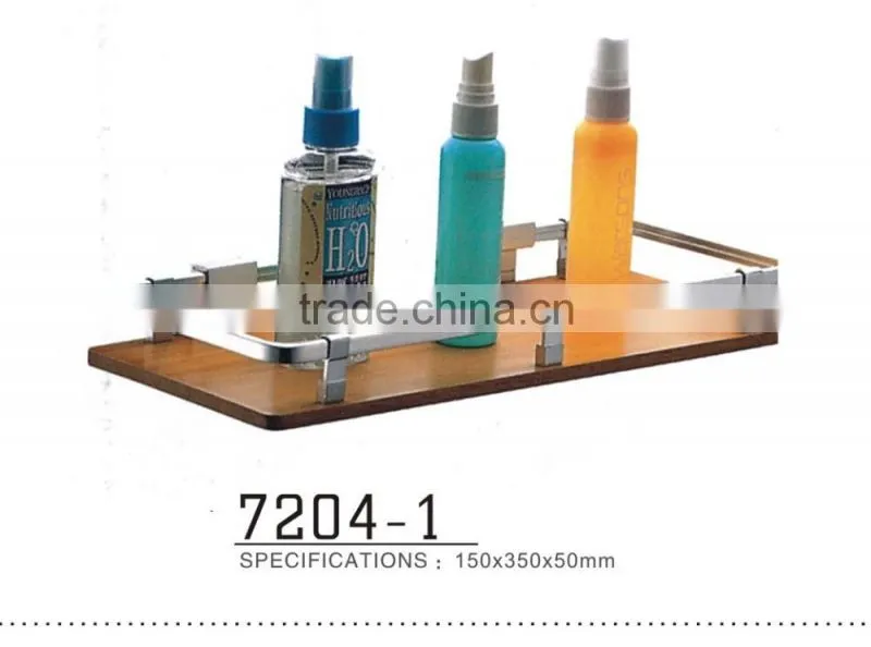 Wall mounted aluminium shower caddy