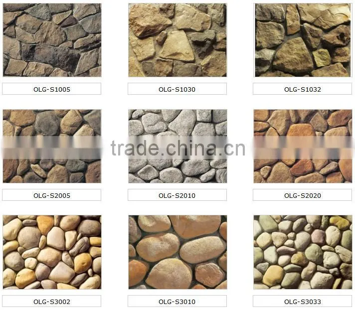 Faux stone for wall/garden decoration