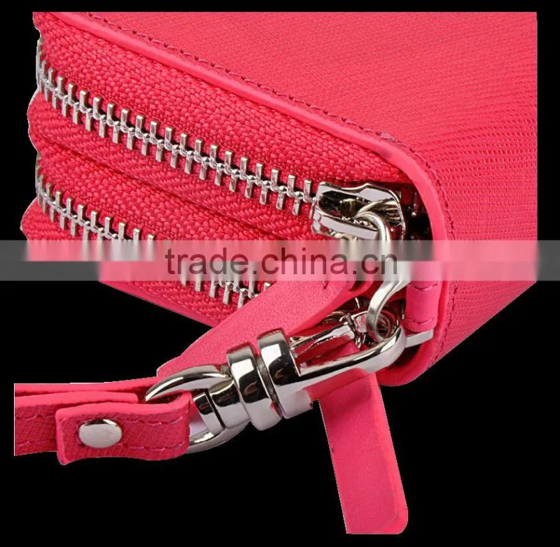 2016 fashion customer key holder/high quality genuine leather key hoder wallet