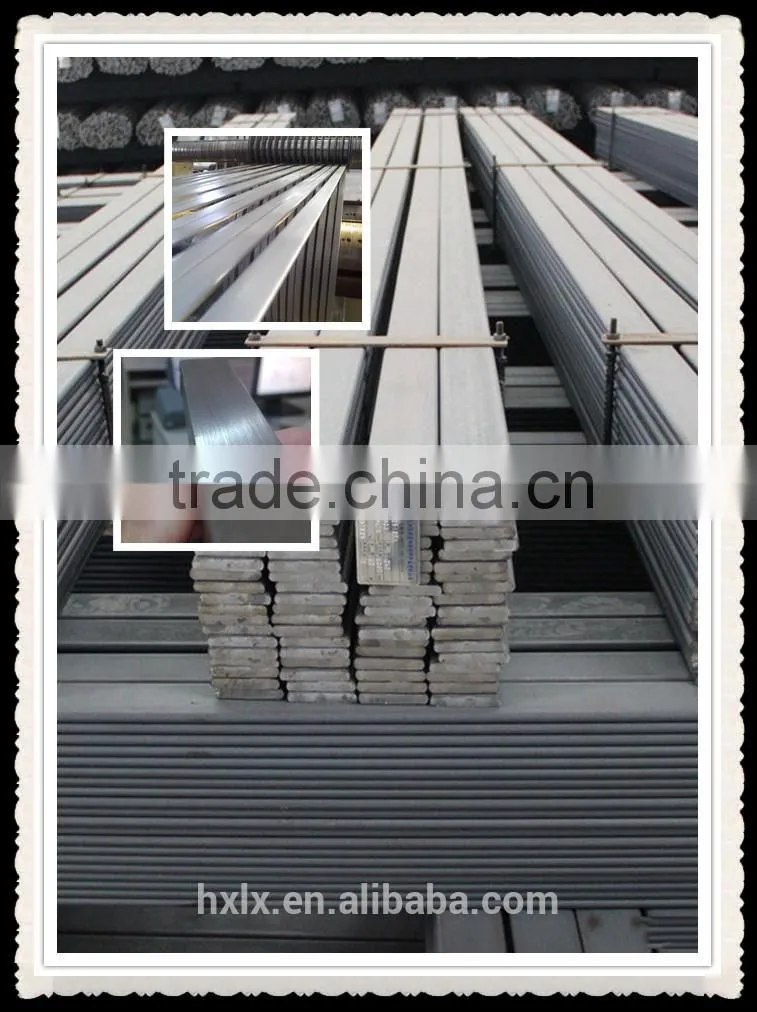 Made in China high quality hot rolled steel flat bar
