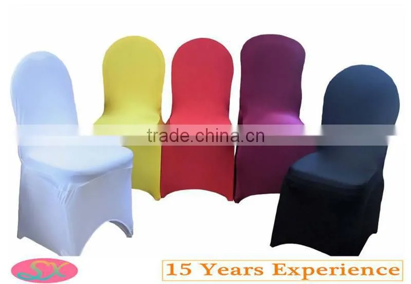 2016 Newest for Christmas Party Floor Length Chair Cover Wholesale in China Manufacturer