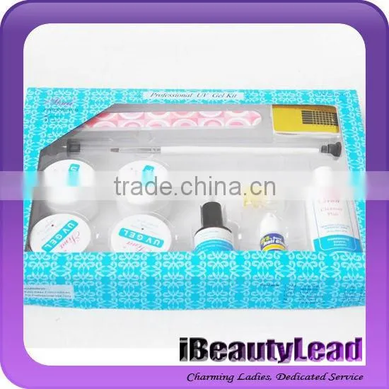 2015 UV gels kit professional manicure kit