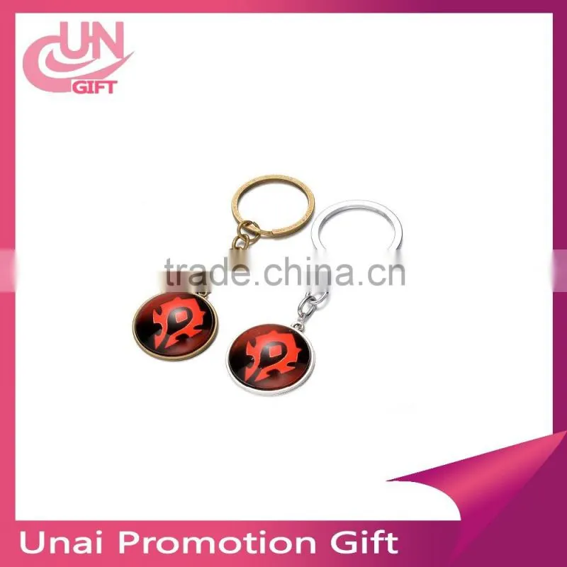 2016 High quality promotional kirsite metal keychain