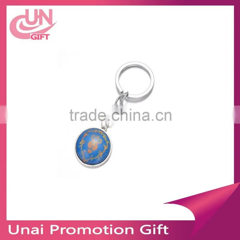 2016 High quality promotional kirsite metal keychain