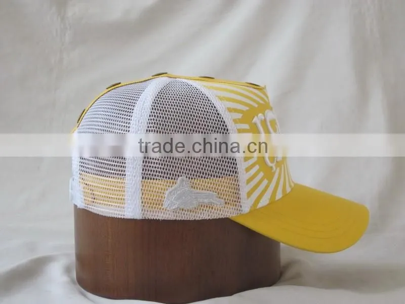 High Quality fashional 5 Panel mesh cap with LOGO