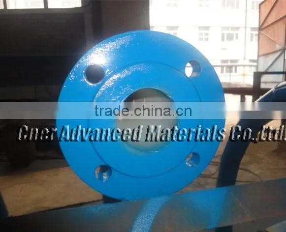 Alumina ceramic lined T-piece, ceramic lined pipe, alumina ceramic lined multipass