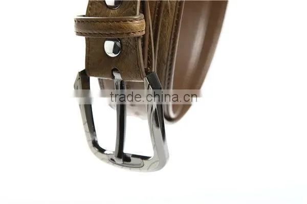 2013 Fashion Belt Genuine Leather Men Belts Luxury Ostrich Skin Belt