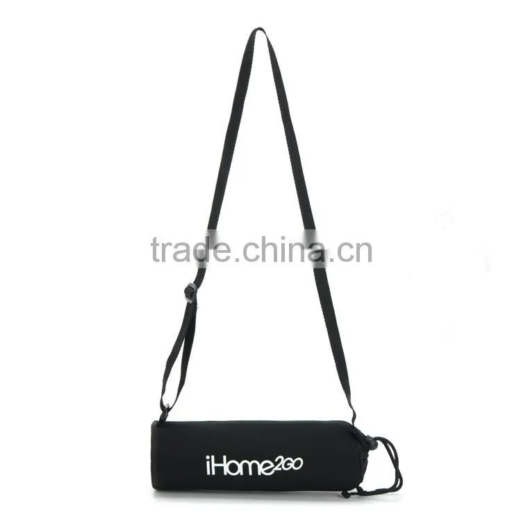 wenzhou popular 2015 hot sell drawstring bags insulated neoprene bottle sleeve