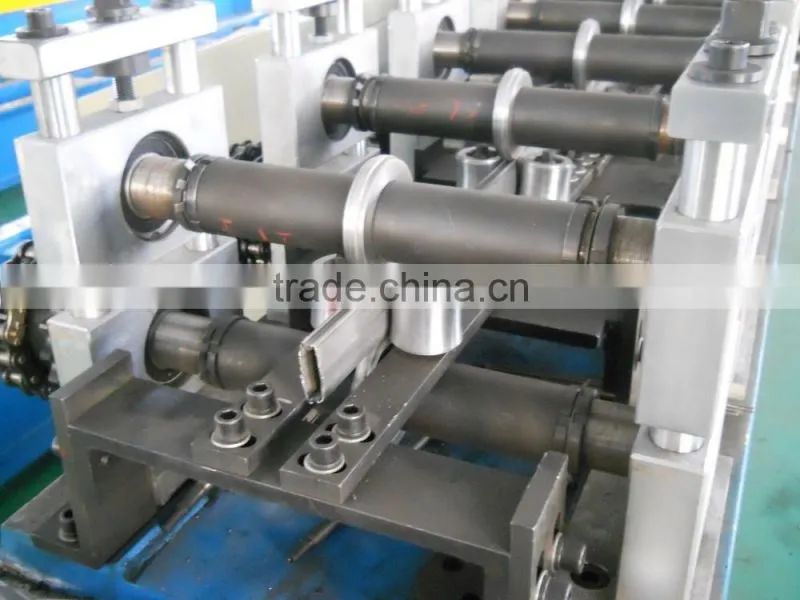 pu rolling shutter door cold roll formng machine