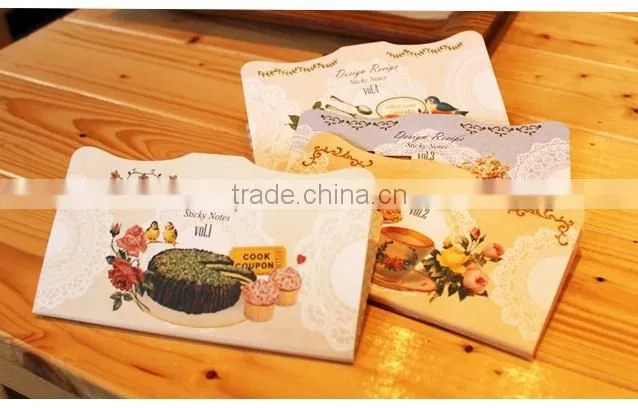 promotional notepad /custom note pad/sticky memo pad