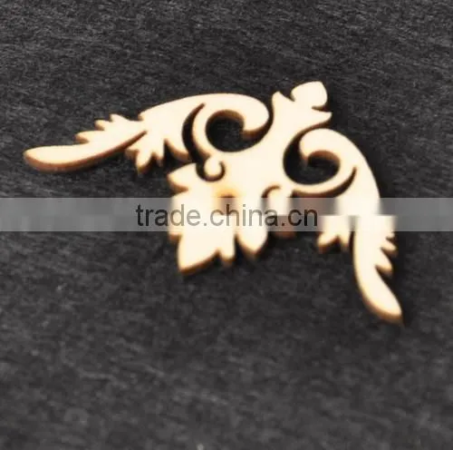wood veneer shape for decoration