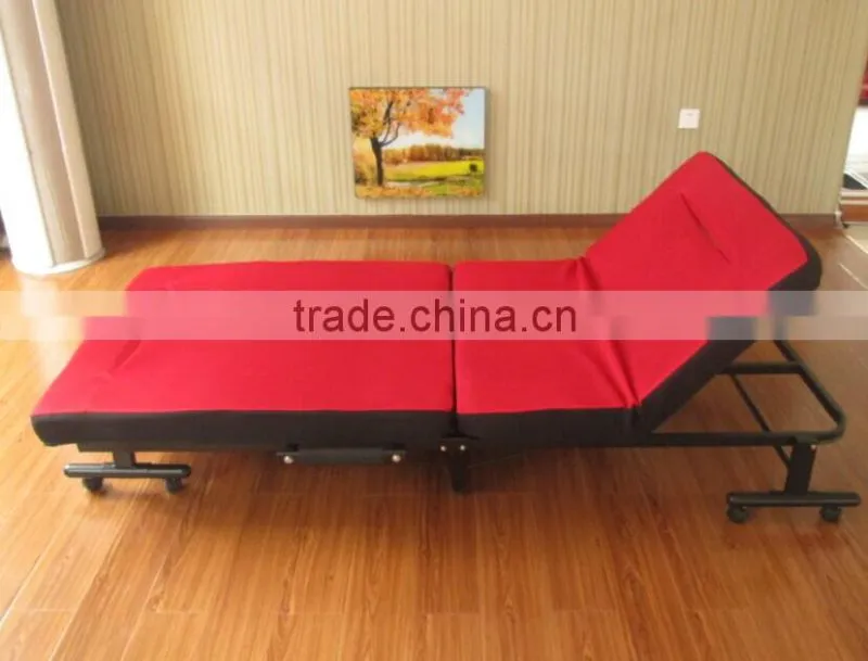 Fashionable red Folding Sofa Bed design
