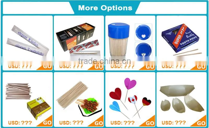 Plastic dispensor wooden sticks