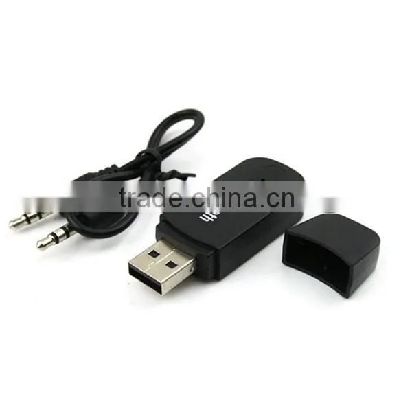 Hot V2.1 usb bluetooth audio receiver 3.5mm jack with phone call function