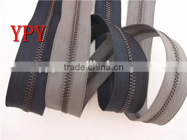 Y teeth Metal Jeans Zipper