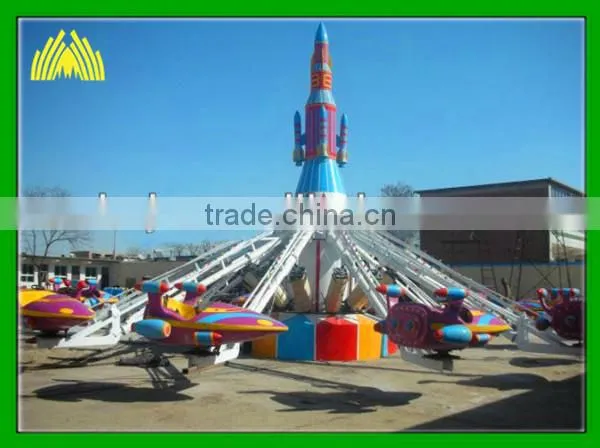 Amusement 12 person / 16 person Self Control Aircraft for park