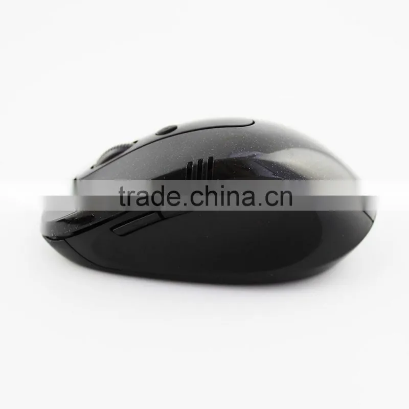 Black new brand 2.4g wireless gaming learn mouse