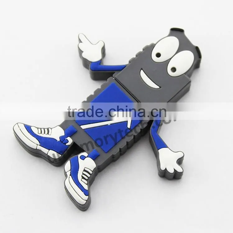 Cartoon Funny usb stick usb2.0 flash memory drive 1gb 2gb 4gb