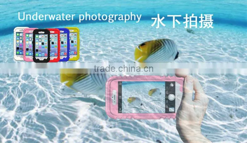 10FT Underwater Waterproof Full Sealed Protective Case Cover For iPhone6 4.7inch