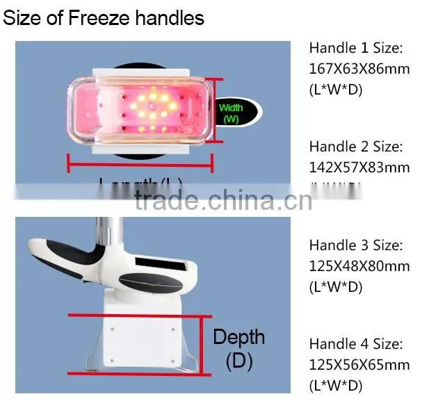Guangzhou beauty equipment fat freezing lipolysis weight loss system