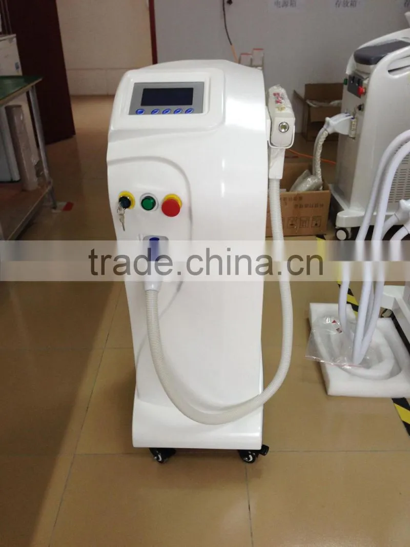 2015 updated smart Q-Switched salon use tatoo removal nd yag laser machine