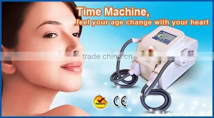 Topsale factory directly newest 2 handle SSR+SHR korea shr ipl (CE ISO TUV SGS)