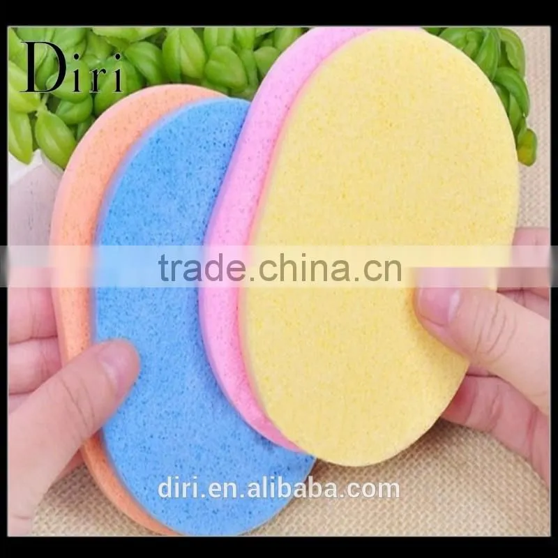 High quality professional oval face cleaning puff