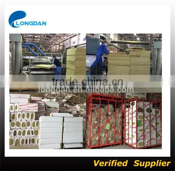 High Quality Cheaper Thermal Insulation Fire-proof Rock Wool Roll Oven with Glass Tissue Cloth