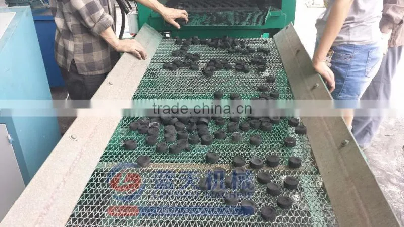Factory Price High Yield Hookah Shisha Coconut Charcoal Cube Making Machine