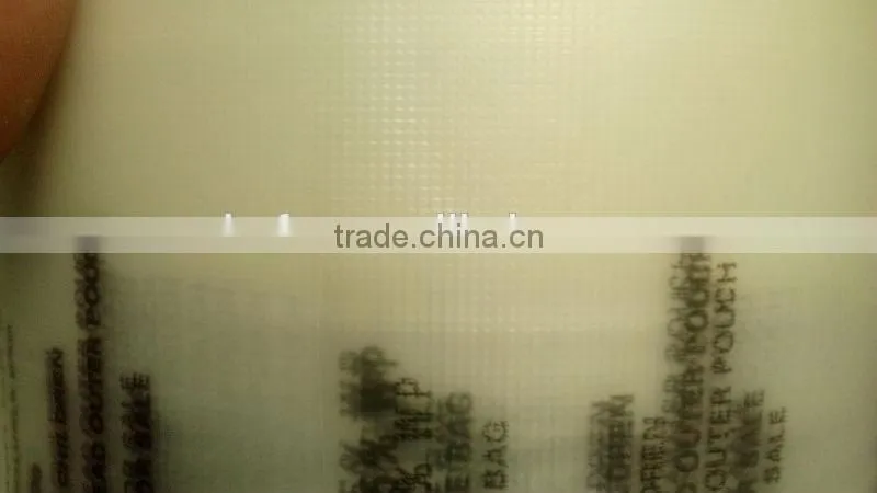 printed transparent water soluble film