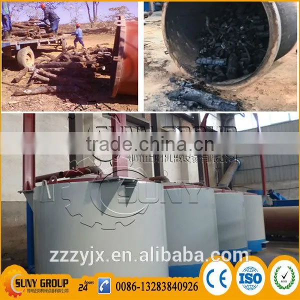 Hot Sale Hard Wood Charcoal Furnace Wood Log Carbonize Furnace