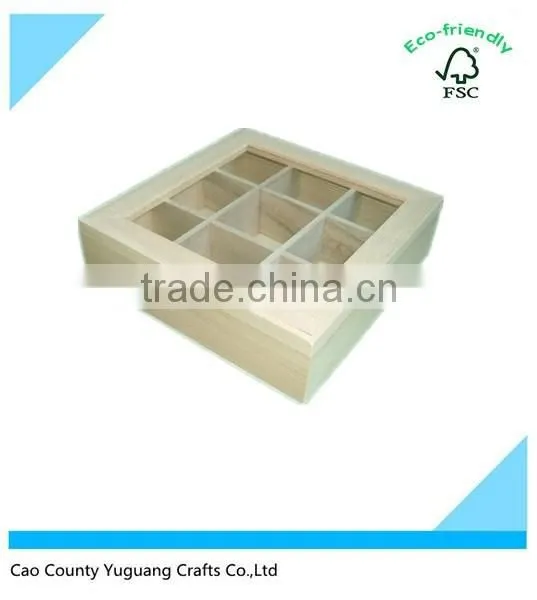 wooden tea box