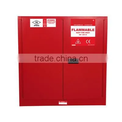 Combustible safety cabinet bladder system stop spills fast