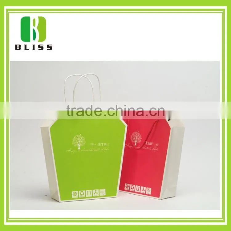 Fast delivery High Quality Custom design fancy paper bag