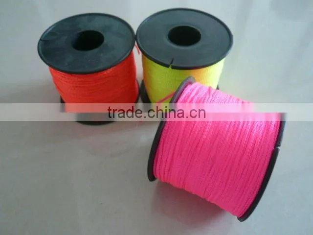 bracelet rope /Polyester mutifilament 8 braided twine