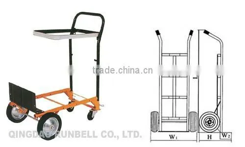 Metal hand trolley