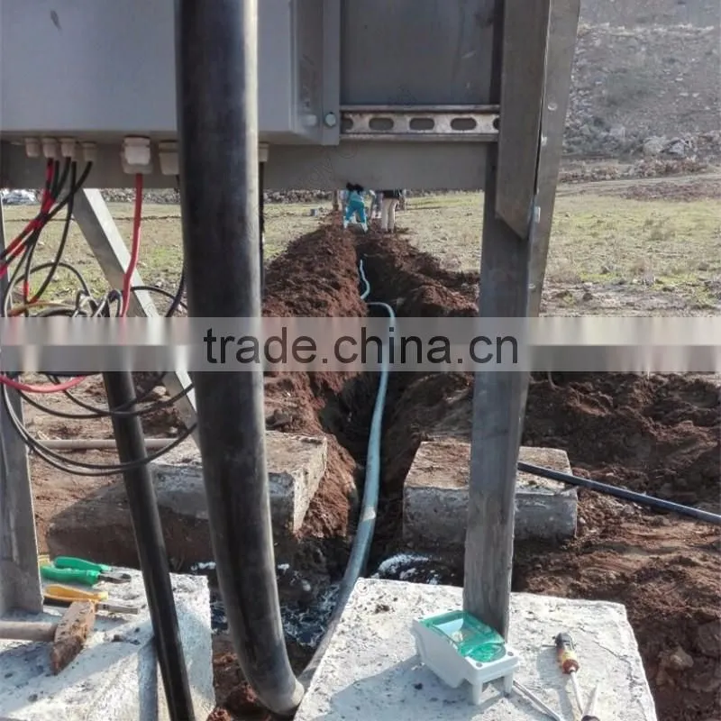Jntech New Irrigation Project 18.5kW Solar Agricultural Pumping System in Jordan