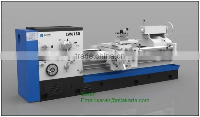 The hot sale and low price heavy duty horizontal/universal lathe CW6263 of China