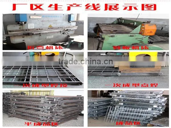 Industrial Wire Container Stacking Storage Container