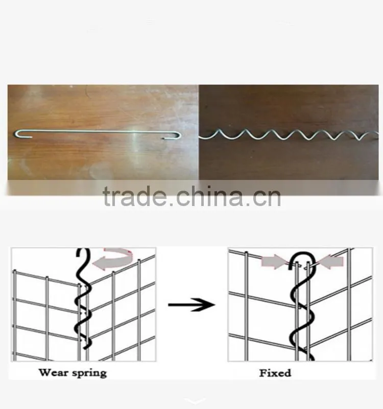 75*75mm 100*100mm mesh size galvanized stone gabion box