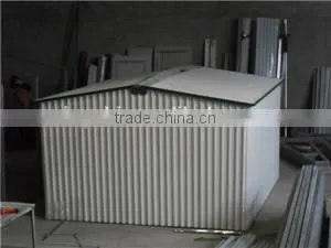 garden storage shed/ China outdoor garden sheds