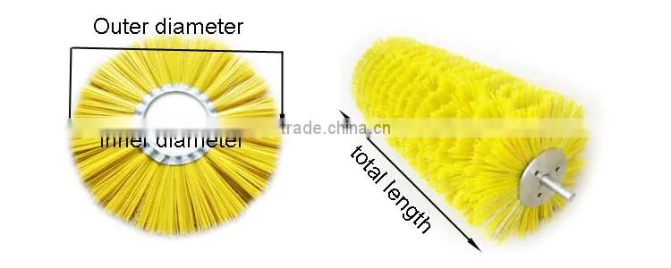 Swinging Cow Brush for cow body cleaning