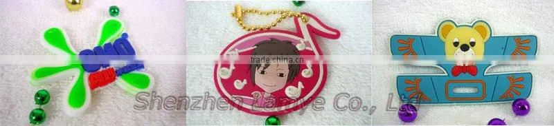 3D Soft PVC Key Ring