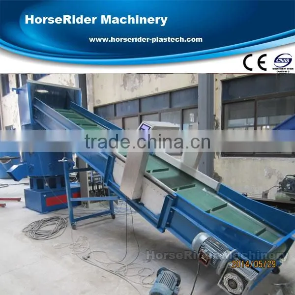 Zhangjiagang LDPE PE non woven PP PET fiber Agglomerators agglomerating granulator machine