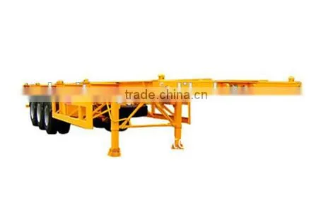 High quality 3 axle 40FT container carrier chassis trailer for sale