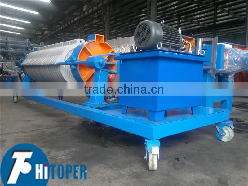 Advanced filtration technologies round plate cotton cake filter press