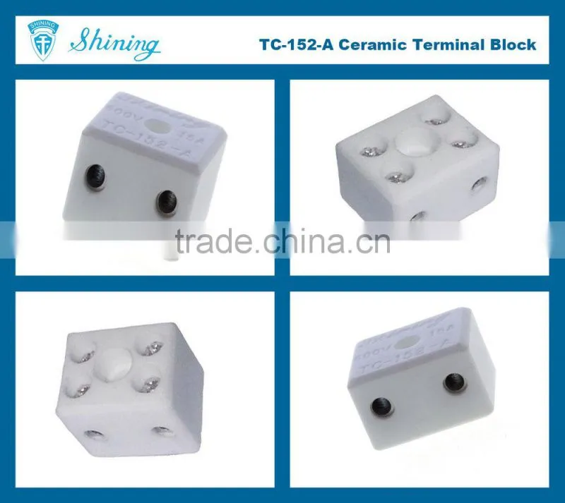 TC-Series 15A 20A 50A 65A Thermocouple Porcelain Ceramic Terminal Block