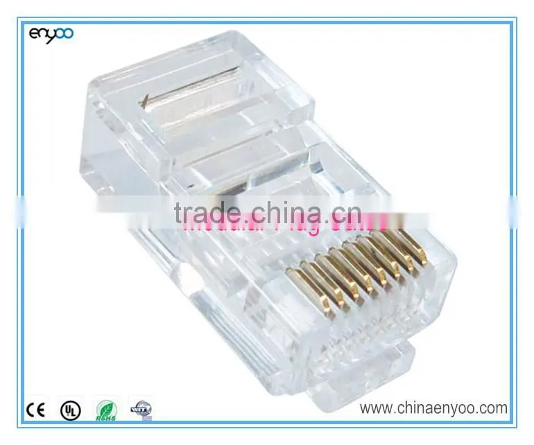 RJ45 Cat5e Modular Plugs/Connectors for Solid Wire