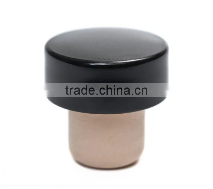 T shape synthetic cork wooden cork bottle cork stopper