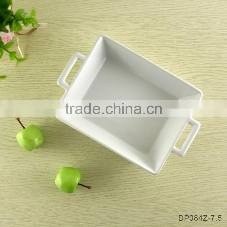 China factory suppliers custom dinnerware ceramic food serving tray